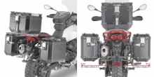 PORTAV.LAT.MOTO GUZZI V85 TT PER OUTBACK PLOR8203CAM