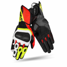 GUANTI SHIMA ST-3 NERO/ROSSO/BIANCO/FLUO